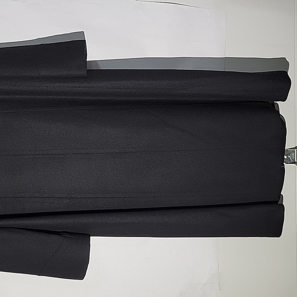 Women's Braefair Vintage Black Wool Mix Overcoat, Size 12 - Picture 7 of 16